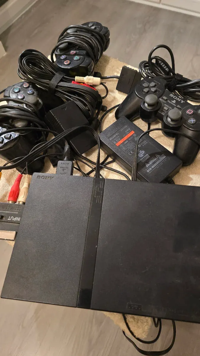 Ps2 Slim Negro Sony