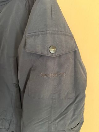 Abrigo Carhartt Negro 3/4