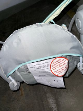 Hamaca para bebé con peluches