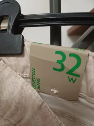 Pantaloni Jeggings Beige Fantasia