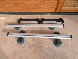 Barras de techo coche Treefrog + portaesquís