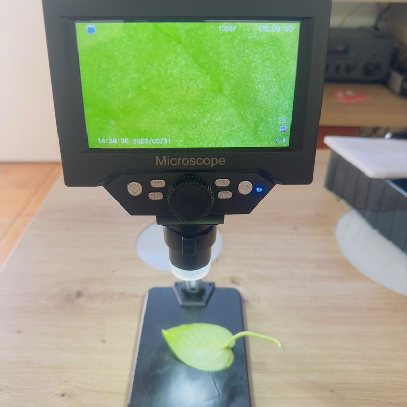 Microscopio Digital 1000X Pantalla 5.5 HD afbeelding 2