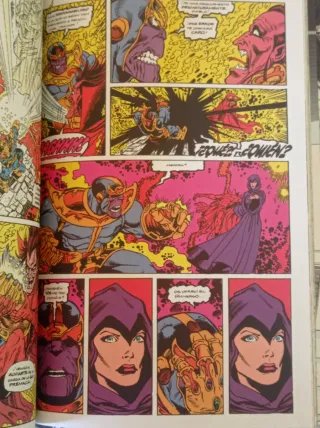 Cómic El Guantelete del infinito tomo 1 y 2