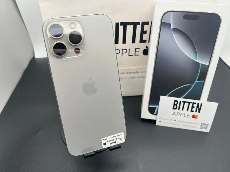 iPhone 16 Pro Max 256GB NATURAL TITANIUM  GARANTIA