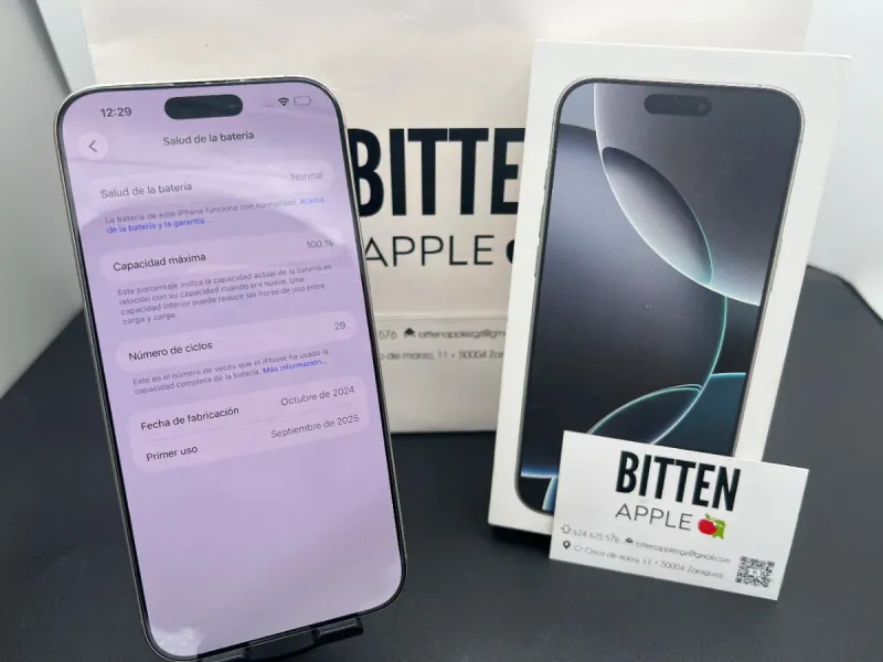 iPhone 16 Pro Max 256GB NATURAL TITANIUM  GARANTIA afbeelding 5