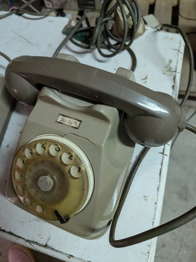 Contascatti SIP vintage + Teléfono de disco afbeelding 2
