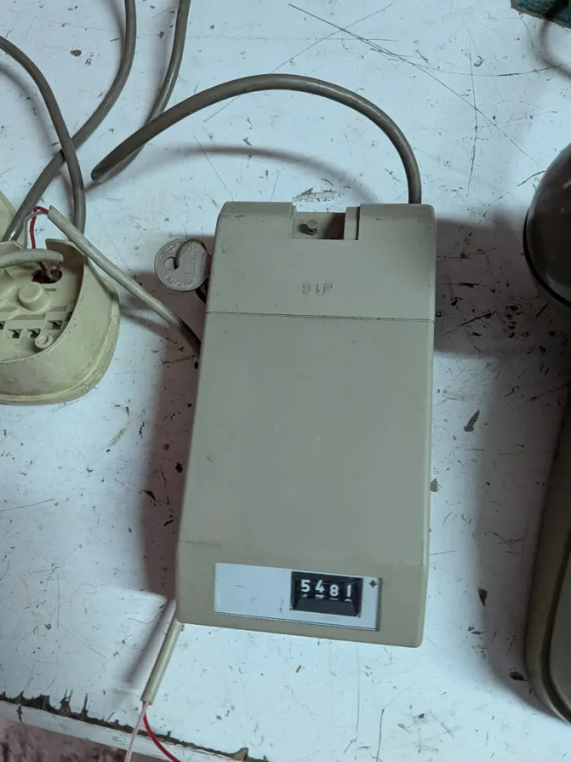 Contascatti SIP vintage + Teléfono de disco afbeelding 3