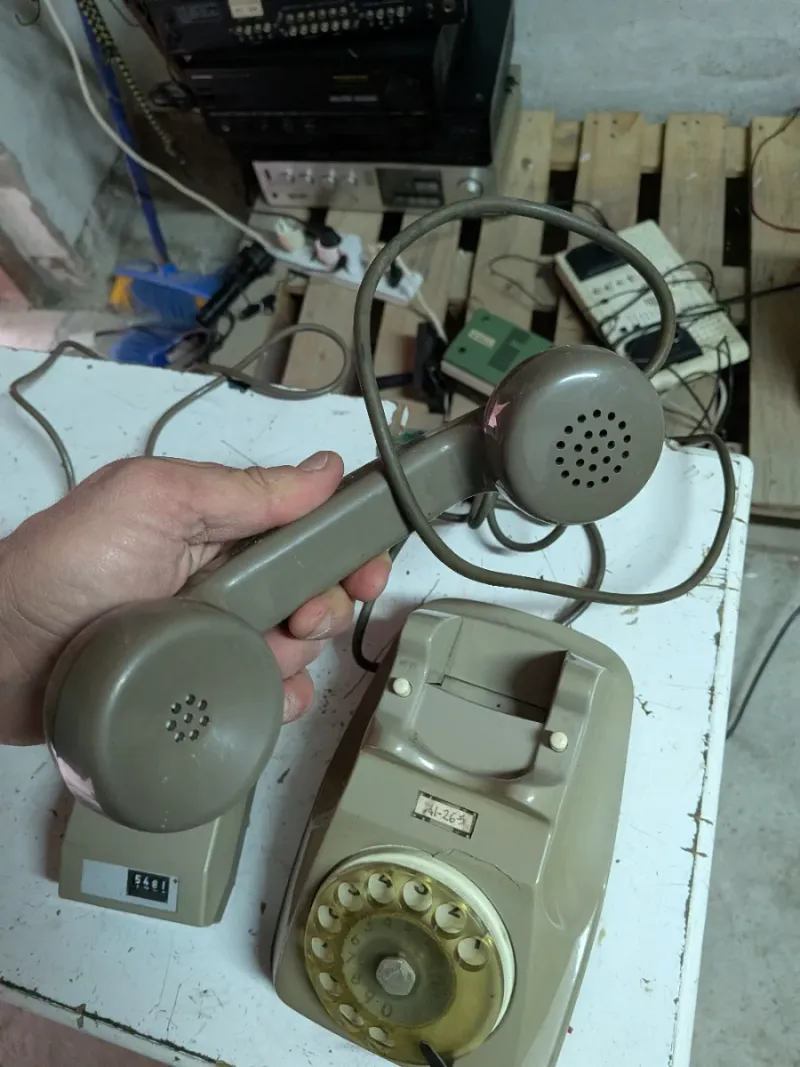 Contascatti SIP vintage + Teléfono de disco afbeelding 7