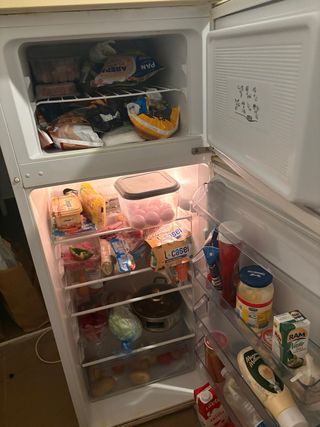 Nevera blanca para casa