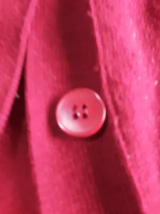 Chaleco Yves Saint Laurent Rojo