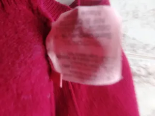 Chaleco Yves Saint Laurent Rojo