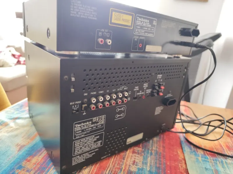 Technics SU-X930 Amplificador CD Cassette afbeelding 7