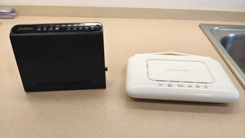 Routers Jazztel y Movistar