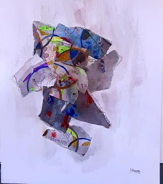 Cuadros decorativos de papel