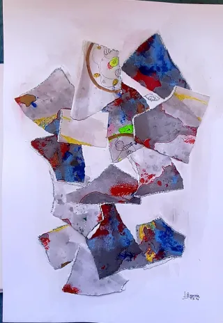 Cuadros decorativos de papel