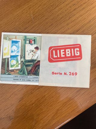 Figurine Liebig Serie 269 con fascetta