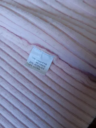 Chaqueta rosa mujer cremallera