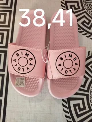 Chanclas  rosas tallas 38 y 41