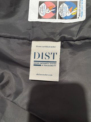 Giubbotto Moncler Nero Lucido