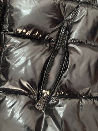 Giubbotto Moncler Nero Lucido