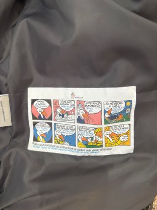 Giubbotto Moncler Nero Lucido