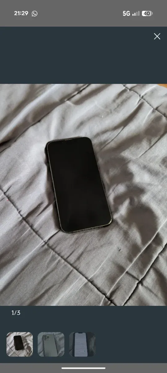 iPhone 13 Pro 74% Capacidad Batería afbeelding 3