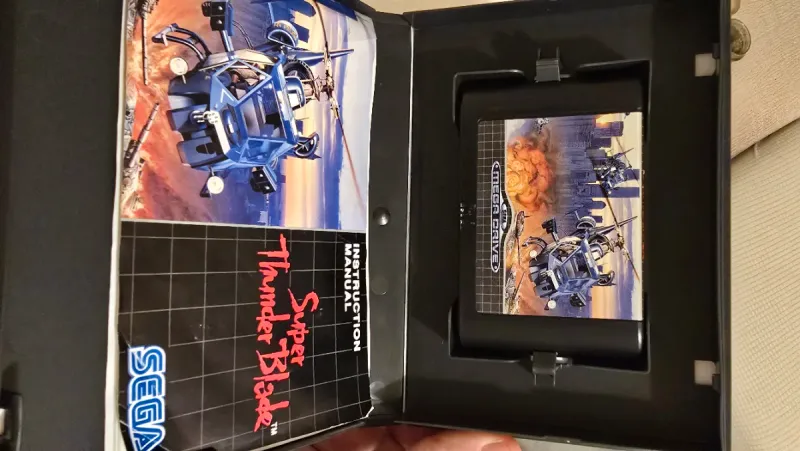 Super Thunder Blade Mega Drive Sega afbeelding 2