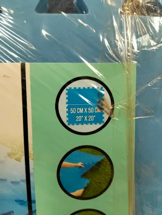 Tapiz suelo acolchado Bestway 50x50 cm 8 piezas