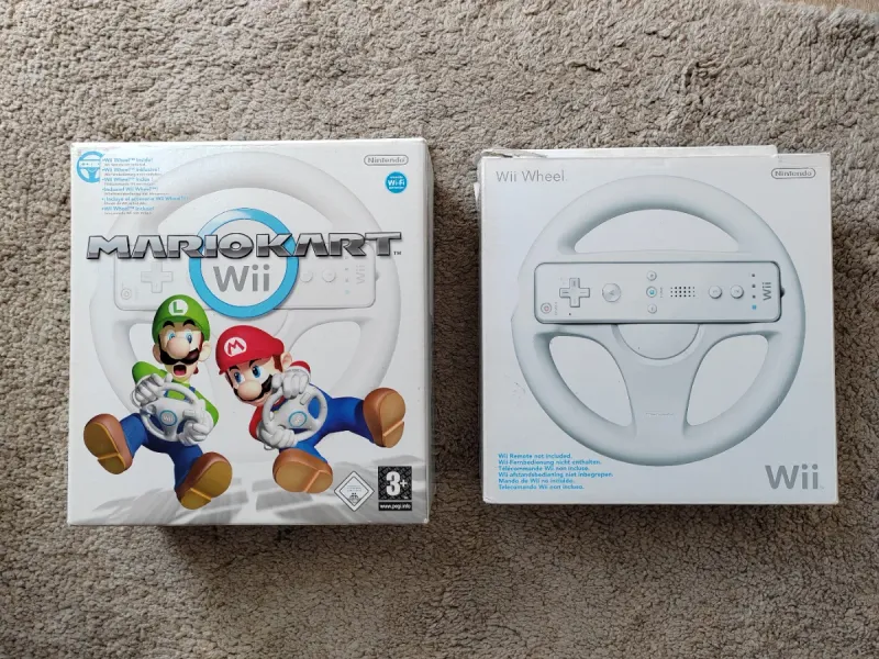 2 Volantes Mario Kart Wii