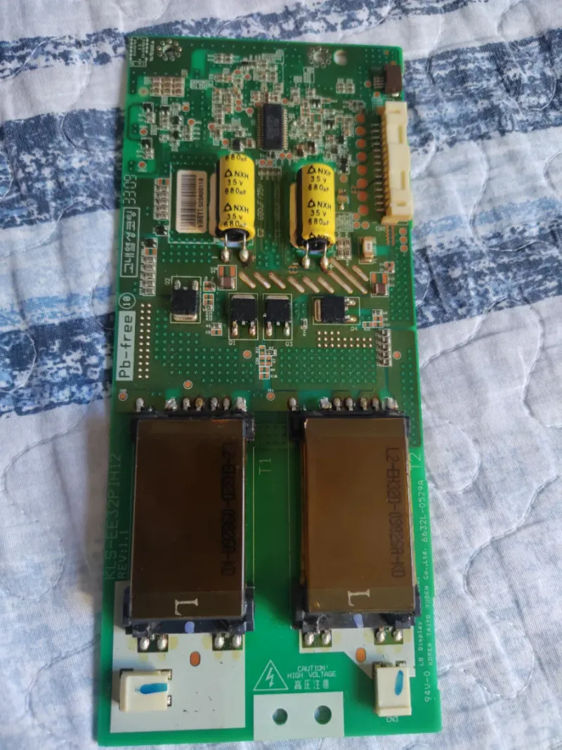 Placa Inversora Backlight KLS-EE32PIH12 LG Display afbeelding 3