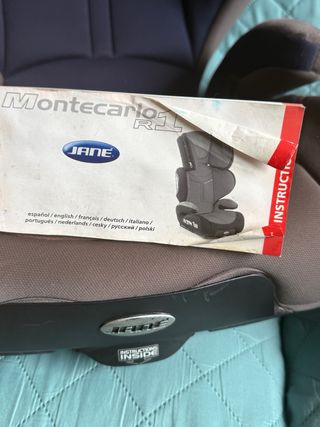 Silla Coche Jané Montecarlo R1 Isofix