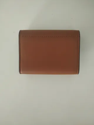 Portafoglio Celine Pelle Marrone Oro