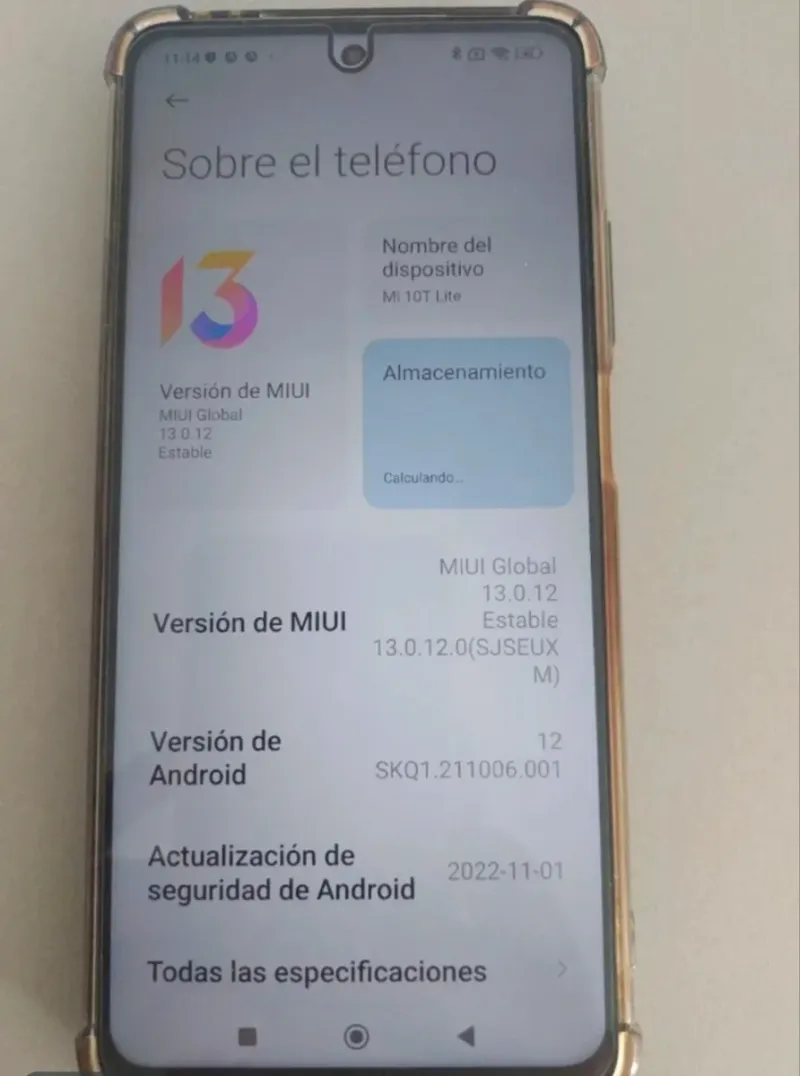 Xiaomi 10t Lite Negro Seminuevo afbeelding 3