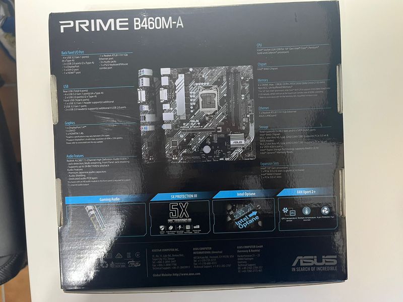 Placa Base ASUS B460M-A + 16GB DDR4 afbeelding 7