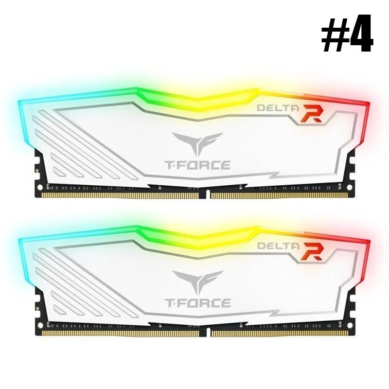 RAM 16GB DDR4 RGB (2x8GB) 3200Mhz CL16 Blanca! #4