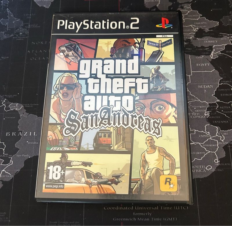 Grand Theft Auto San Andreas PS2