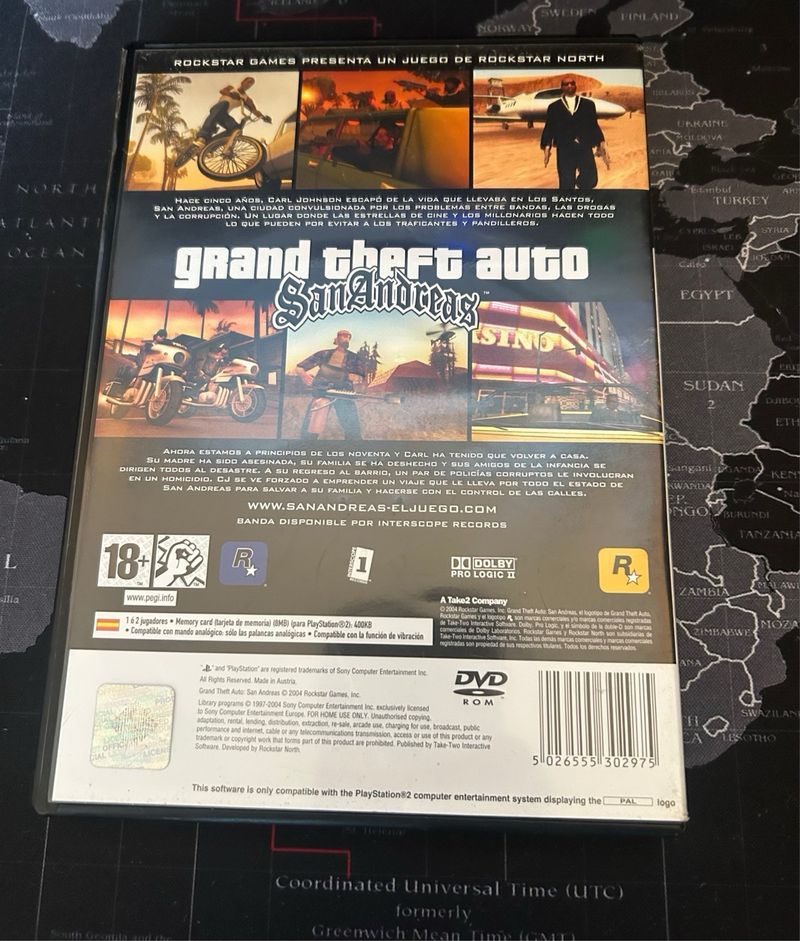 Grand Theft Auto San Andreas PS2 afbeelding 2