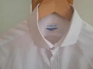 Camisa Bassette Elegante Slim Fit Talla M