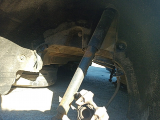 AMORTIGUADOR TRASERO IZQUIERDO MERCEDES-BENZ CLAS