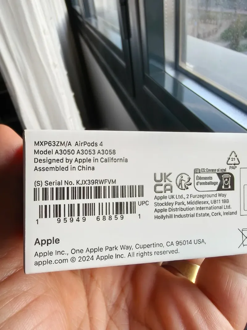 Airpods 4 Nuevos Apple Blancos afbeelding 7