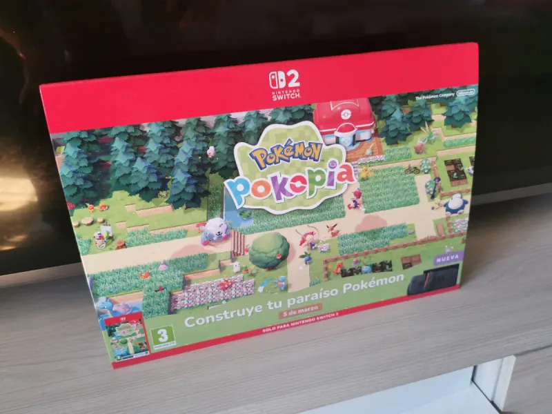 Cartel Pokémon Pokopia Nintendo Switch