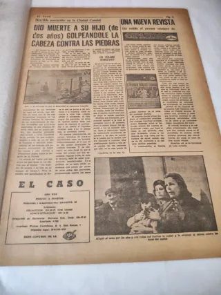 Periódico El Caso 25/03/1972 Feltrinelli