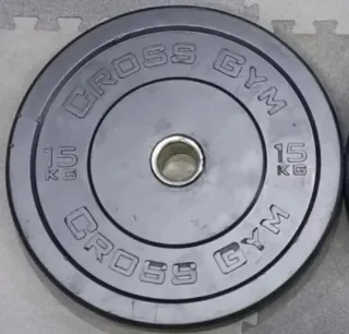 Disco Olímpico Bumper 15 kg