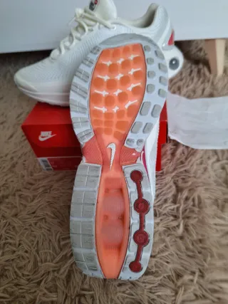 Zapatillas Nike Air Max mujer blancas y rosas