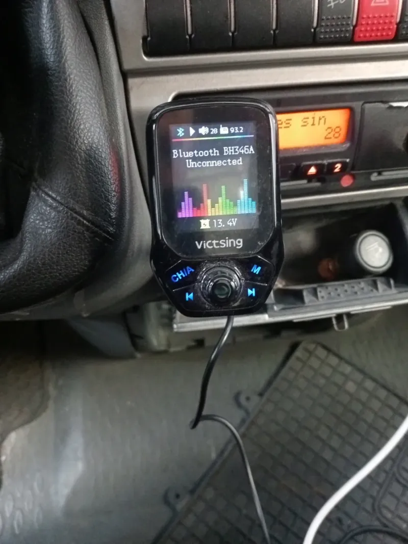 Transmisor Bluetooth Victsing Negro