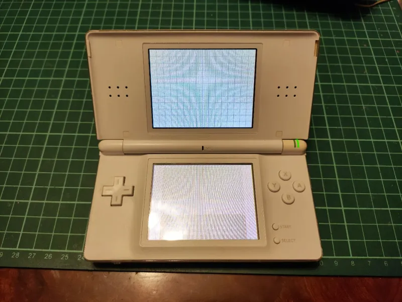 Nintendo DS Lite Blanca para piezas afbeelding 4
