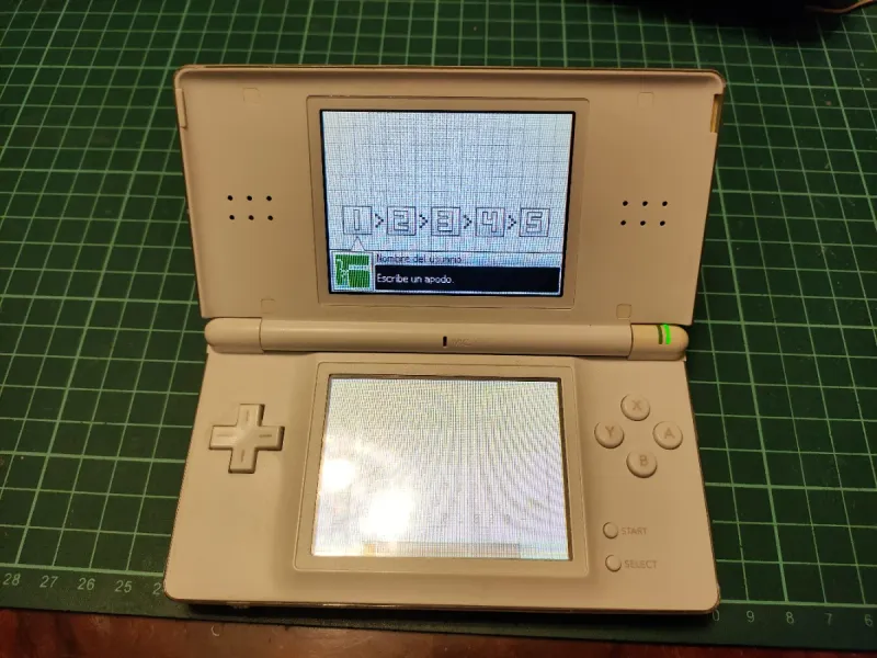 Nintendo DS Lite Blanca para piezas afbeelding 5