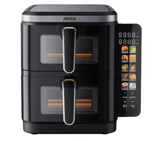 Freidora de aire Jocca 11L doble cubeta