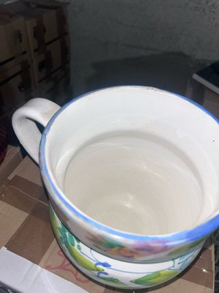 Piatto decorativo floreale in porcellana