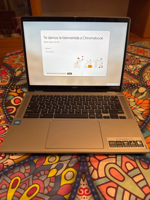 Acer Chromebook Spin 314 táctil convertible 14”